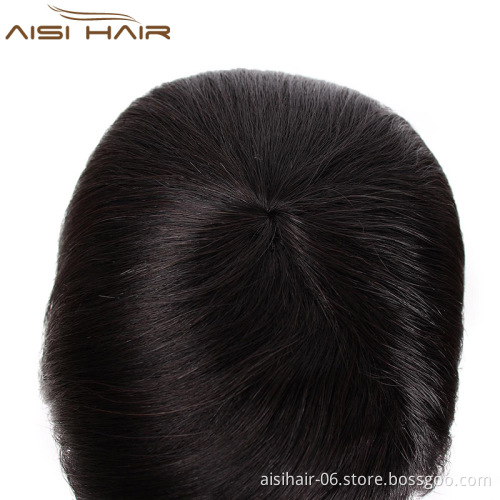 Aisi Hair Natural Black Brazilian Hair Wigs 100% Unprocessed Human Hair Long Straight Wigs For Black Women